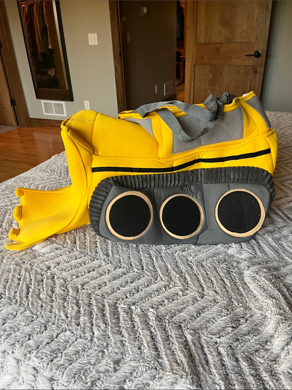Boys Bulldozer Halloween Costume - 3Y